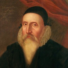 Portrait of John Dee, British School, c. 1594, Ashmolean Museum