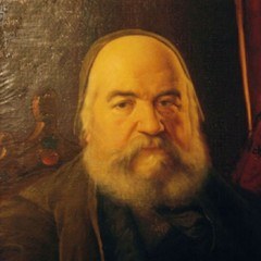 Photograph of Éliphas Lévi, 1874, by Charles Revel